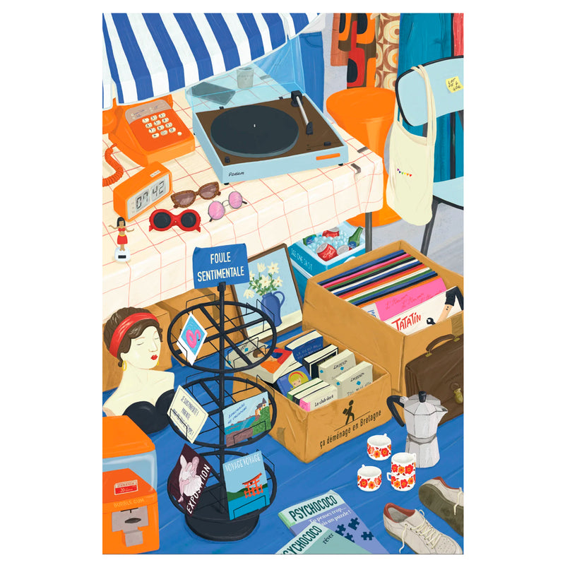 Puzzle - Aller aux puces