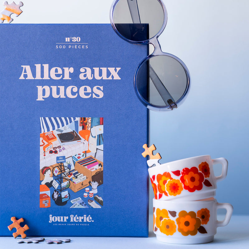 Puzzle - Aller aux puces