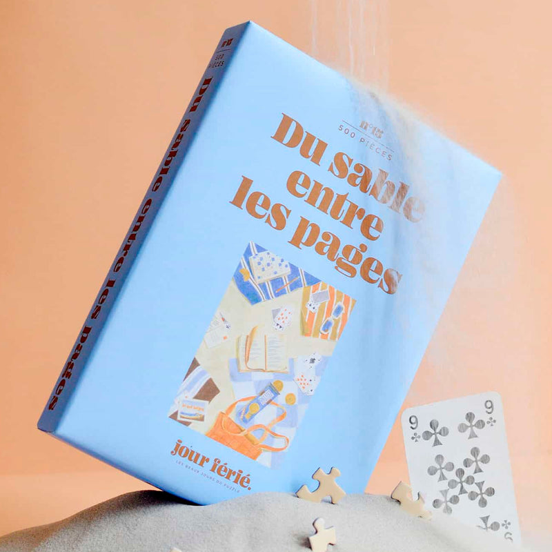 Puzzle - Du sable entre les pages
