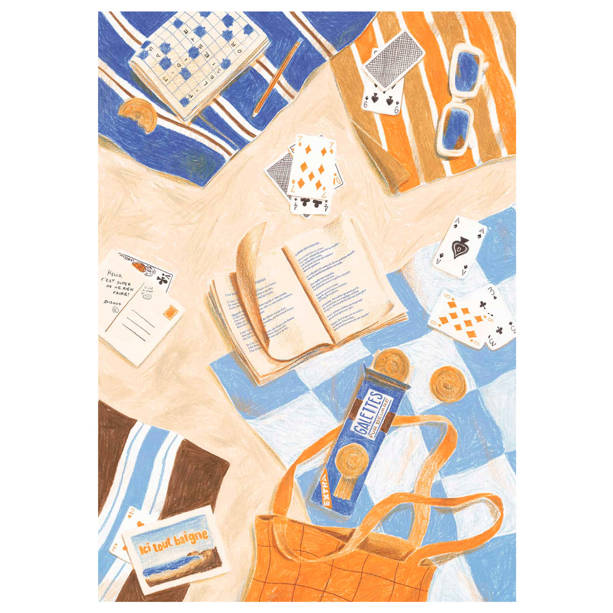Puzzle - Du sable entre les pages