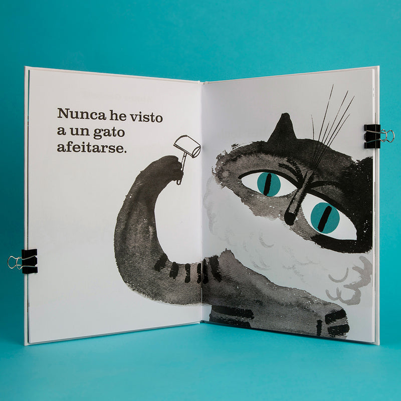 Libro - "¿Qué saben hacer los gatos?" de Abner Graboff