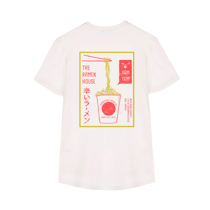 Camiseta Arica Brand - Ramen White 🍜