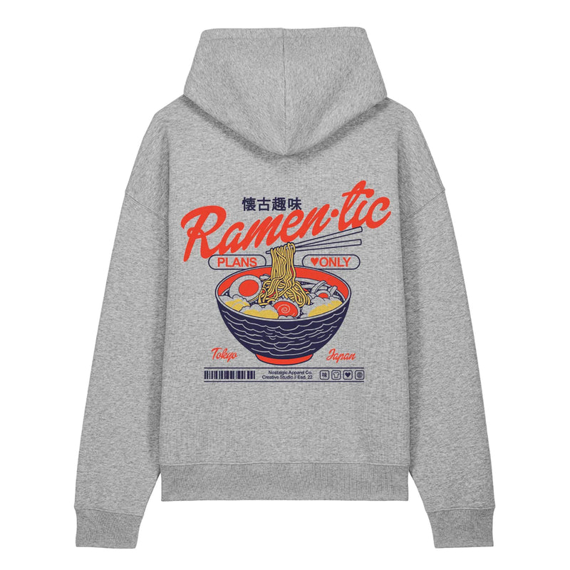Sudadera Nostalgic Apparel - "Ramen-tic plans only" 🍜
