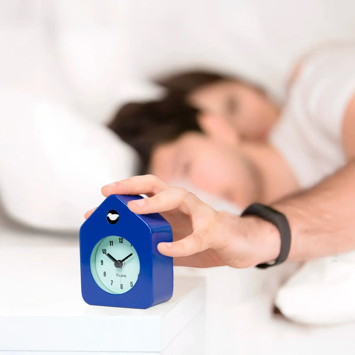 Reloj - Despertador Casita Mini Azul