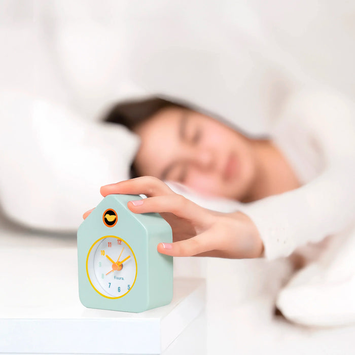 Reloj - Despertador Casita Mini Menta