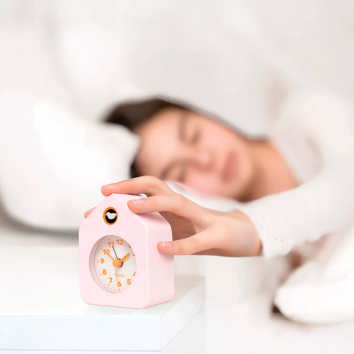 Reloj - Despertador Casita Mini Rosa