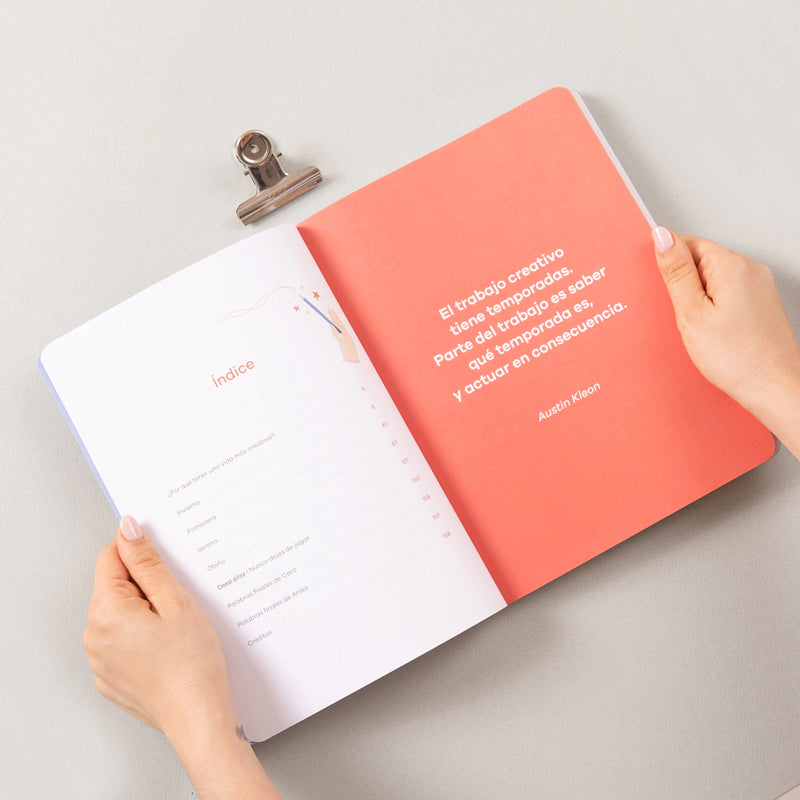Libro - "Rituales para una vida creativa" de Aniko Villalba y Carolina Chavate