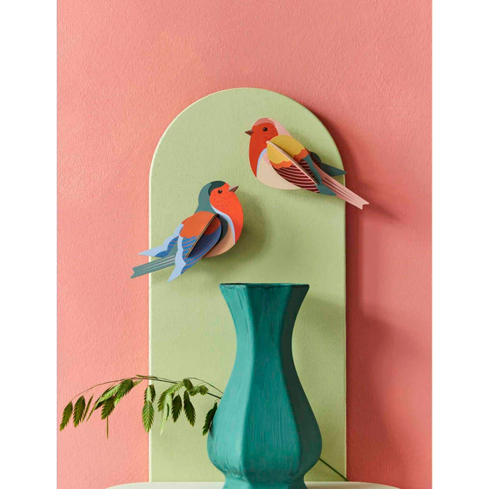 Escultura de papel - Robins 🐦