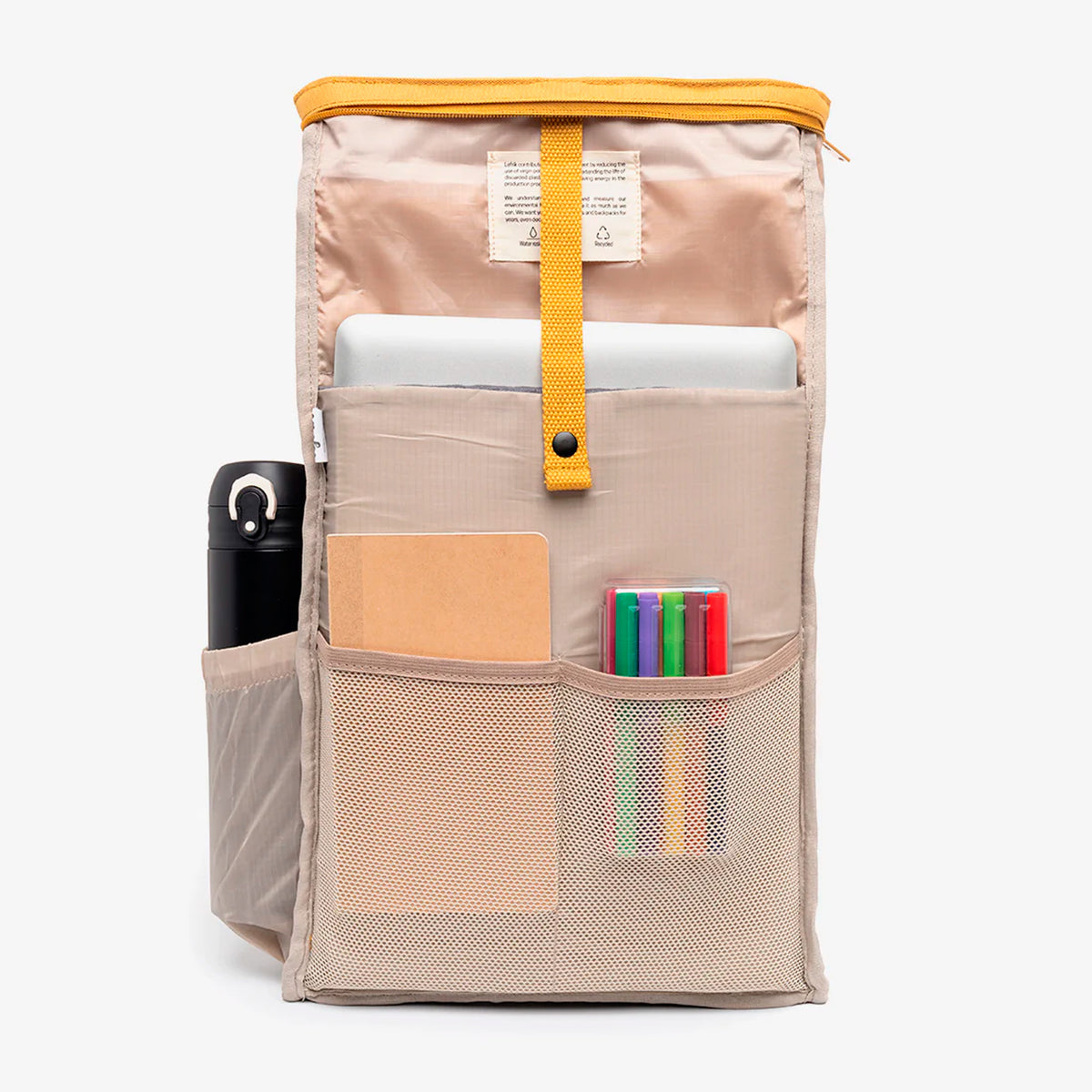 Mochila Lefrik - Roll Mini Mustard