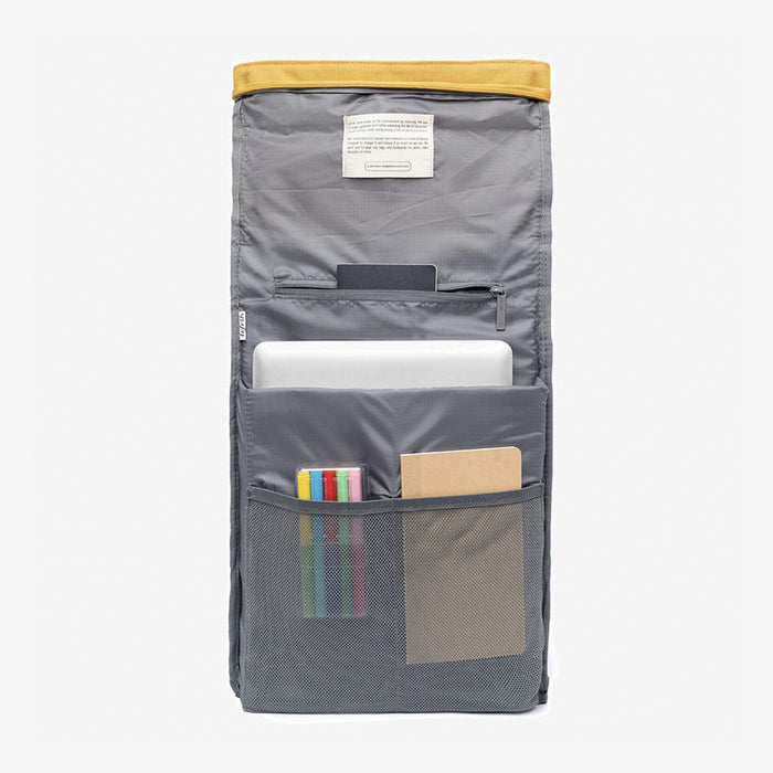 Mochila Lefrik - Roll Reflective Mustard