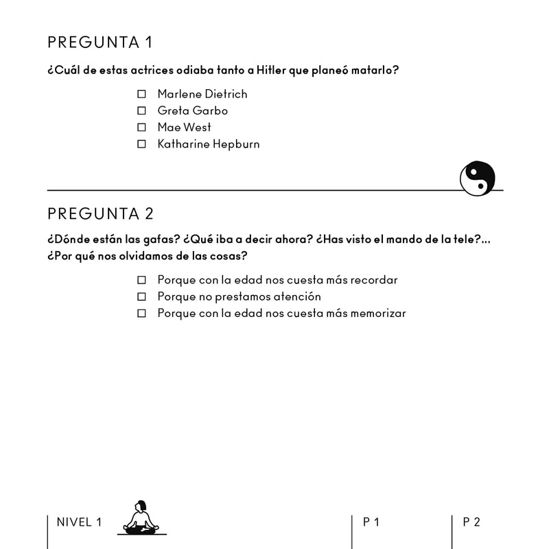 Pasatiempos - Sabiduría: El desafío de las preguntas para ampliar tus conocimientos