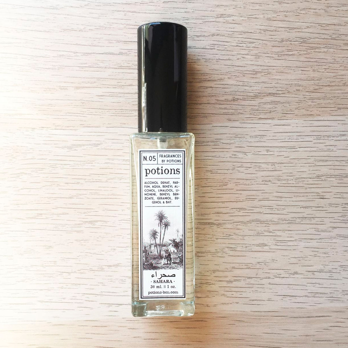 Perfume en spray Potions Bcn - Nº05 Sahara