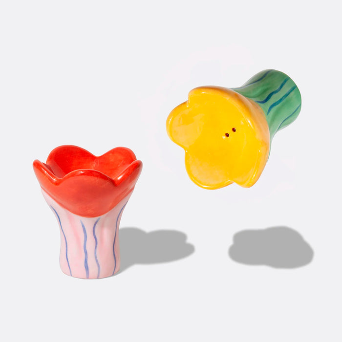 Salero y pimentero DOIY - Bloom 🌷