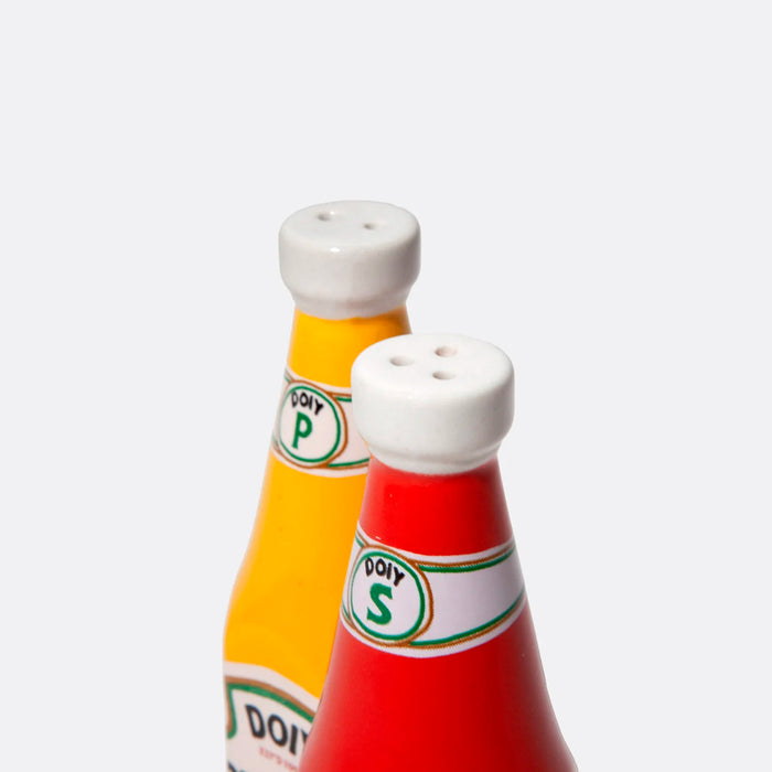 Salero y pimentero DOIY - Ketchup y Mostaza