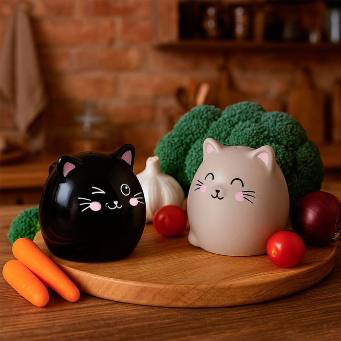 Salero y pimentero - Kitty 🐱