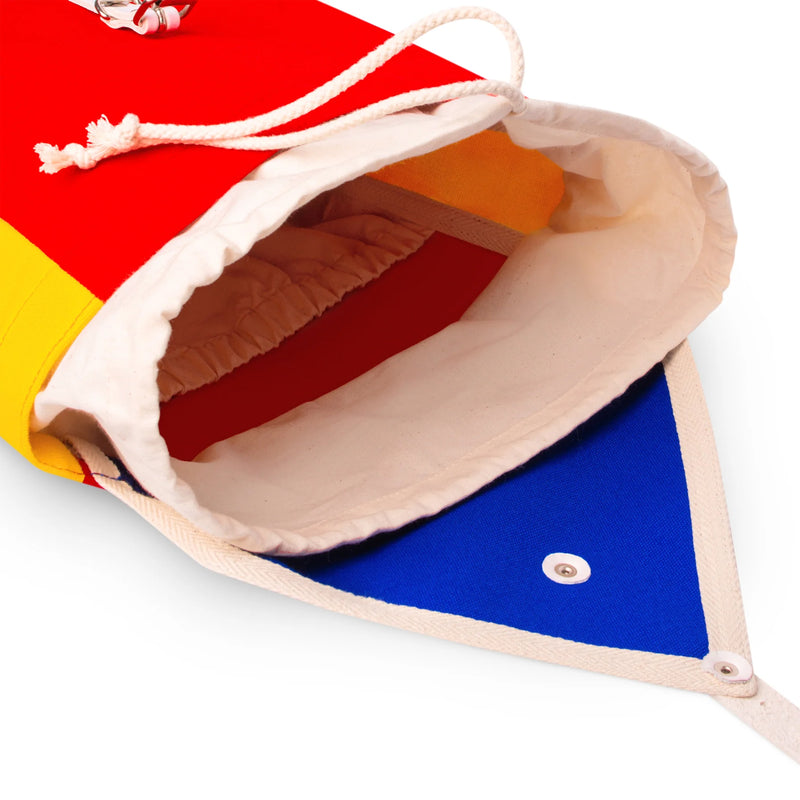 Mochila Ykra - Scout Azul, roja y amarilla