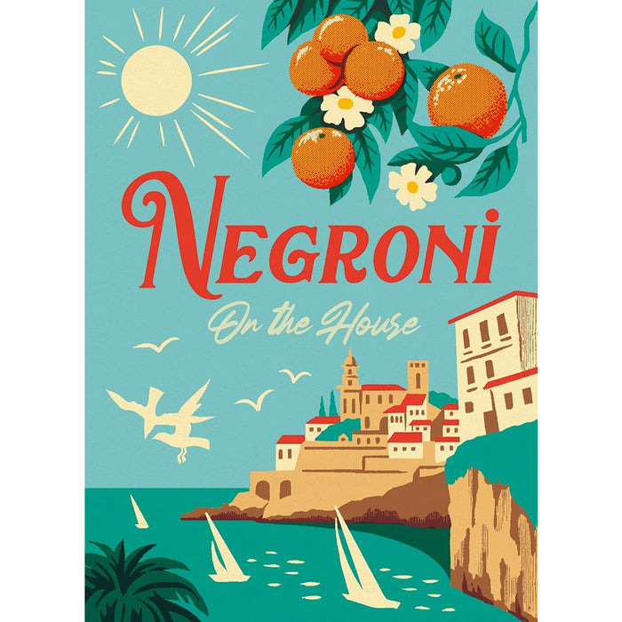 Print de El Marqués A4 - Seaside Negroni"