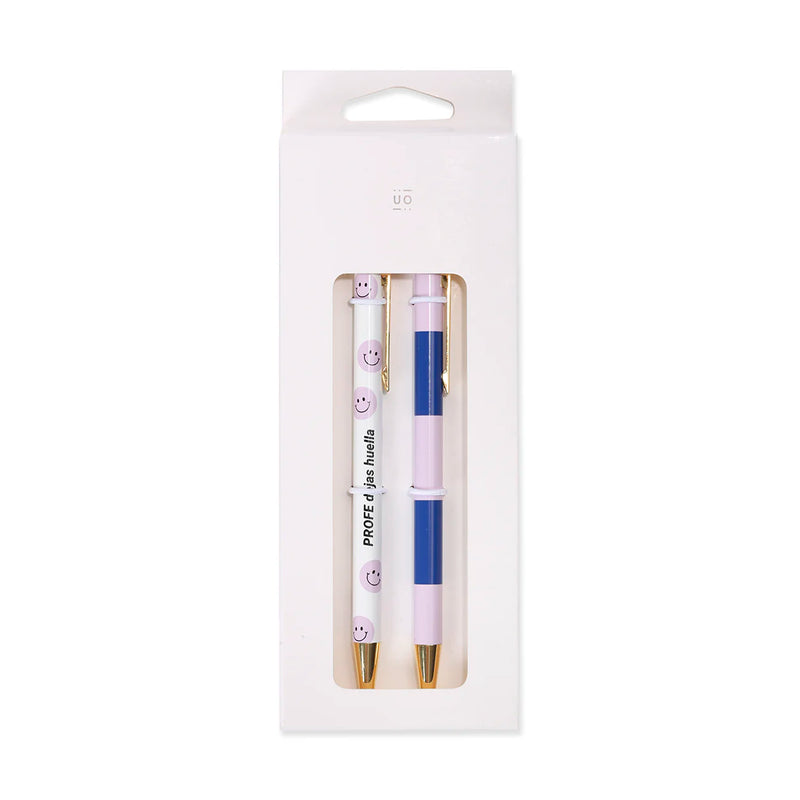 Set bolígrafos UO - "Profe, dejas huella"