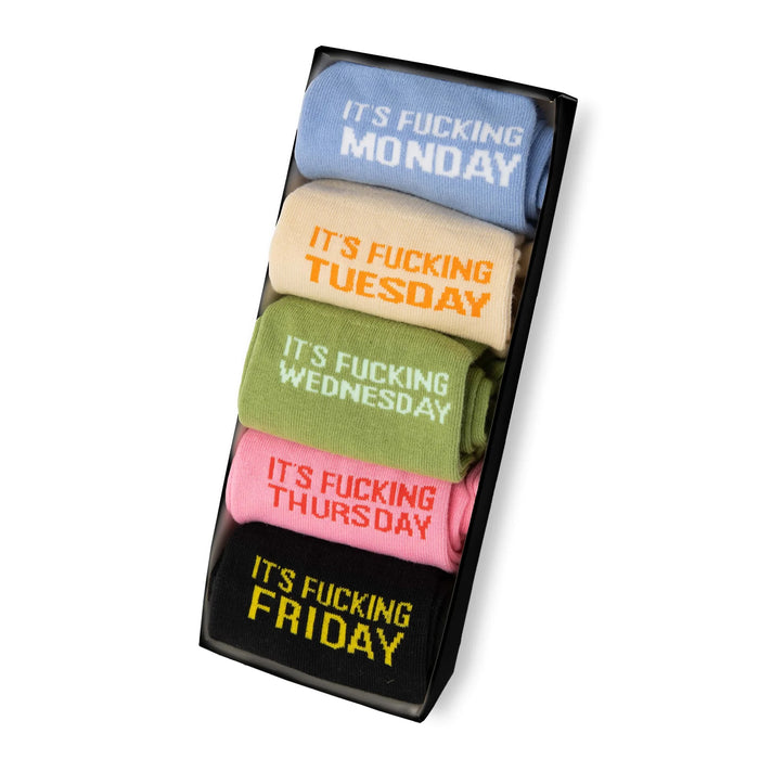 Pack 5 calcetines - "Fucking Week"