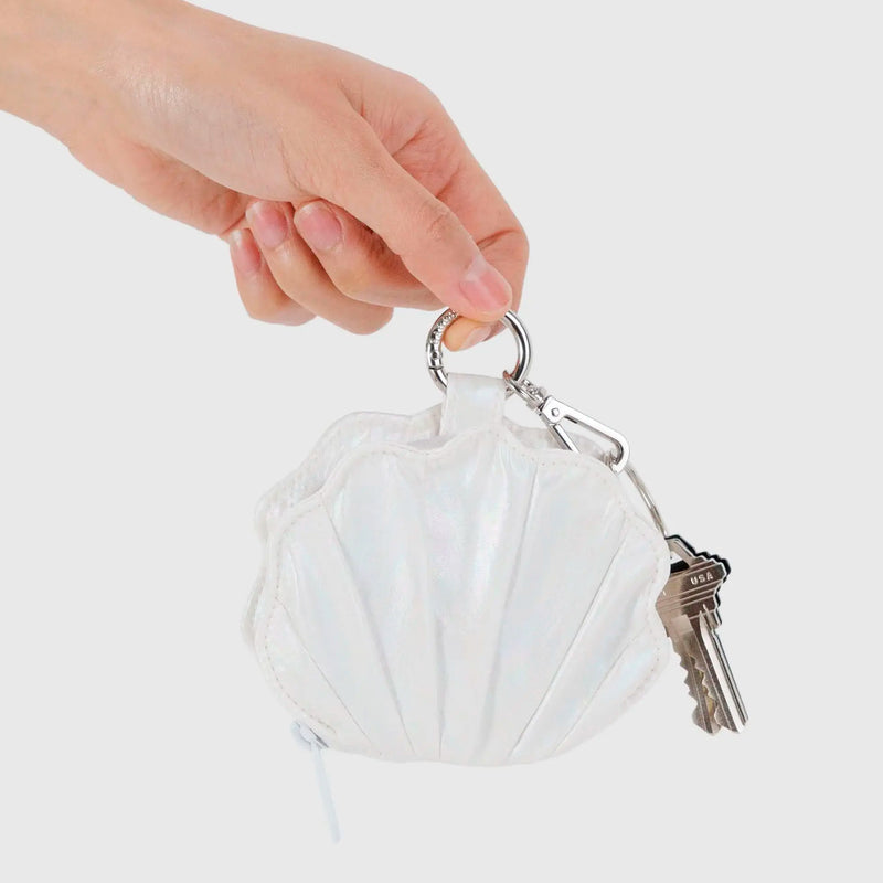 Charm Shell Baggu - Pearl Metallic 🦪