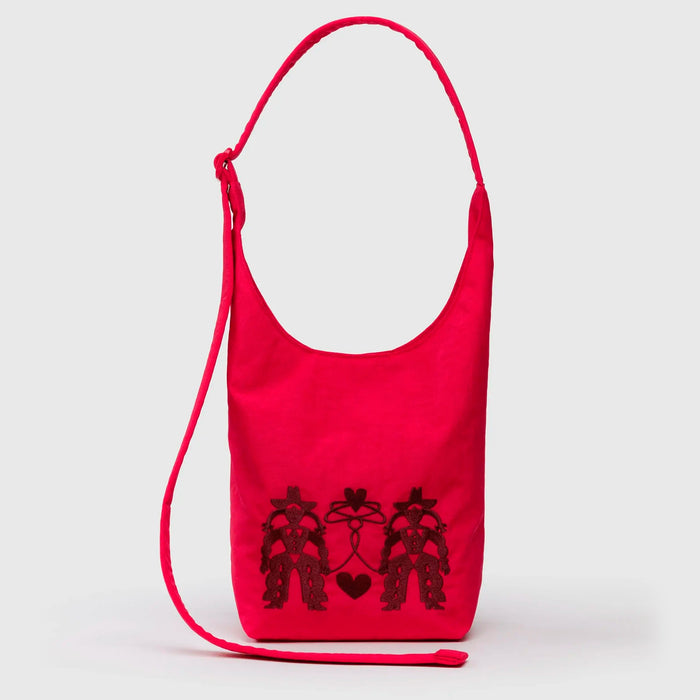 Bolso Mini Large Baggu - Embroidered Cowgirl