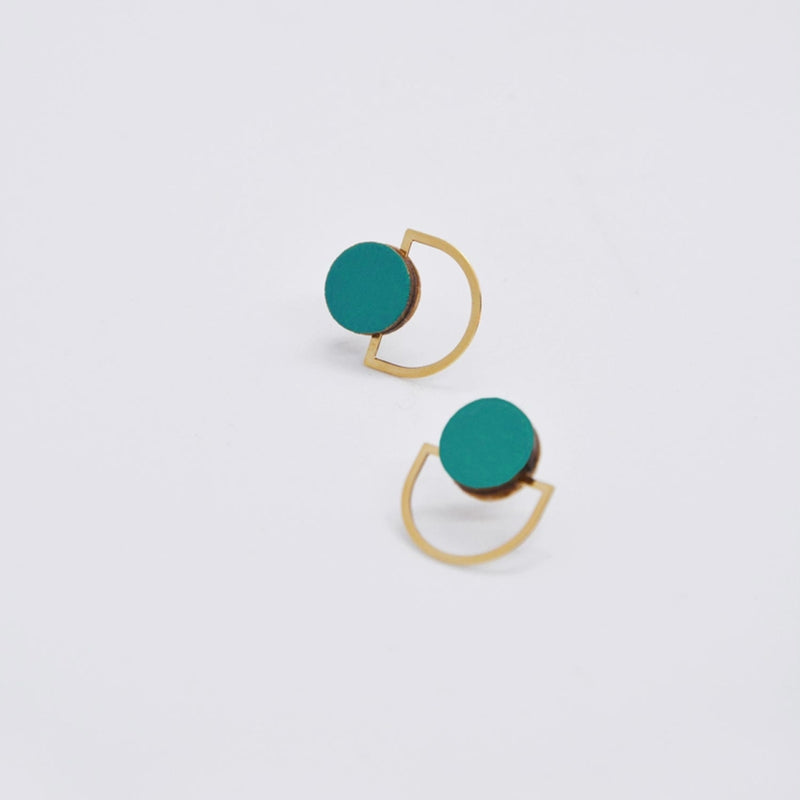 Pendientes - Small Studs Ocean