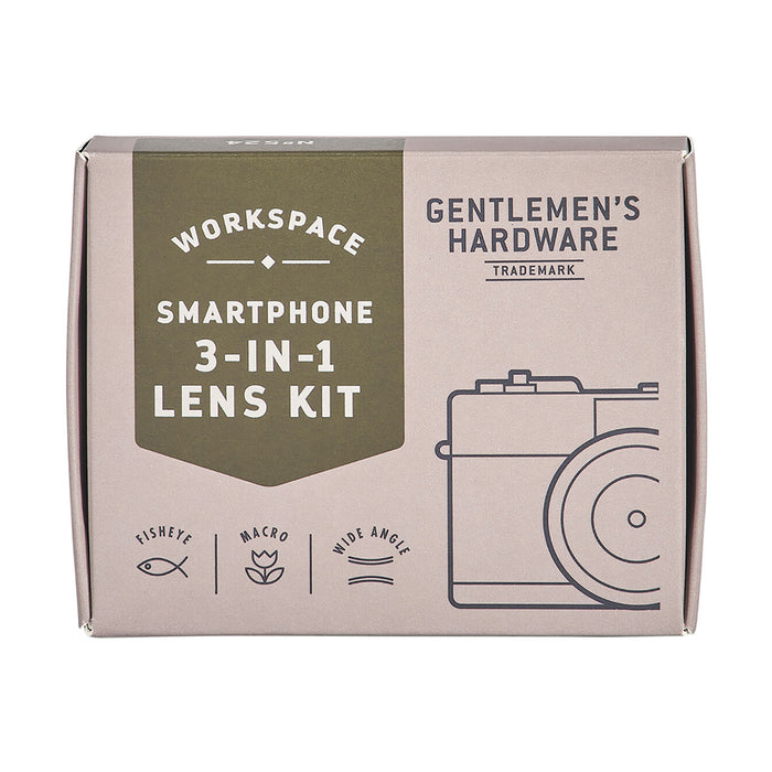 Kit de lentes para el móvil