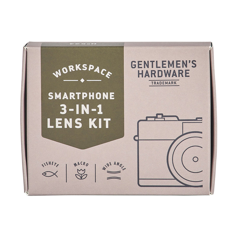 Kit de lentes para el móvil