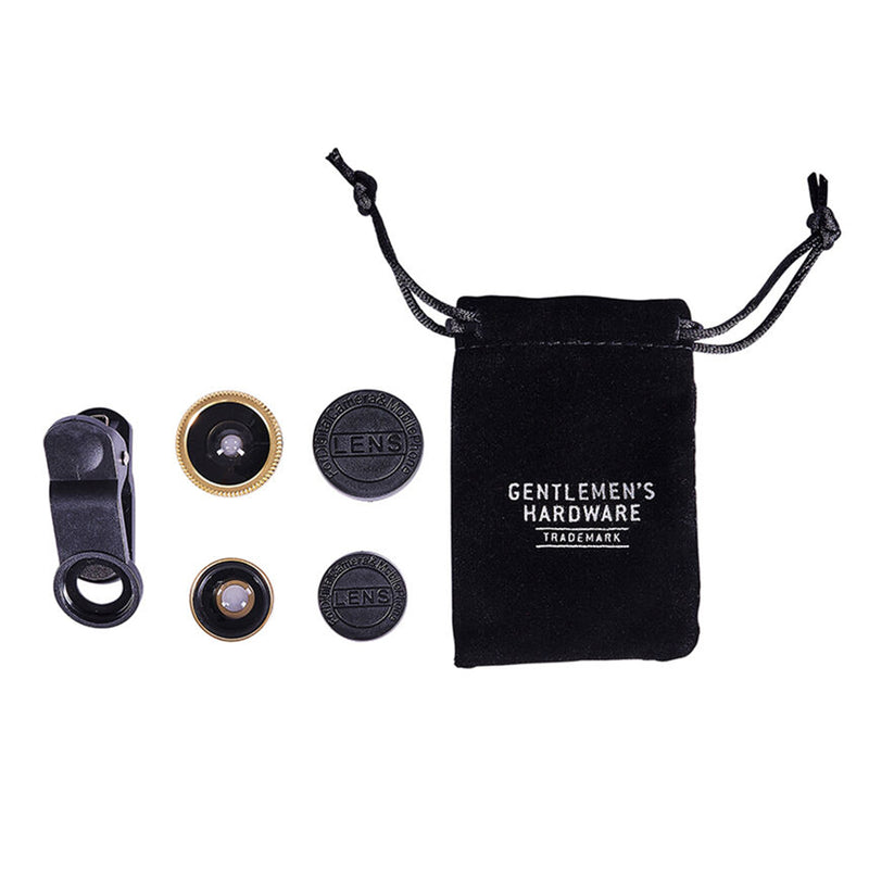 Kit de lentes para el móvil