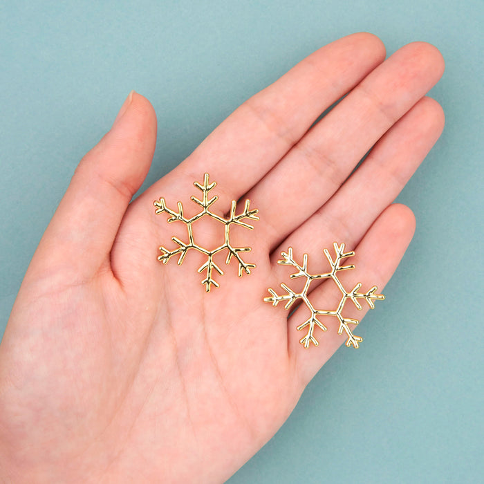 Pendientes - Copo de nieve ❄️