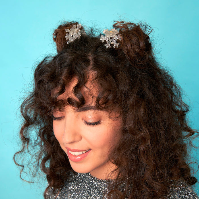 Minipinza para el pelo - Copo de nieve ❄️