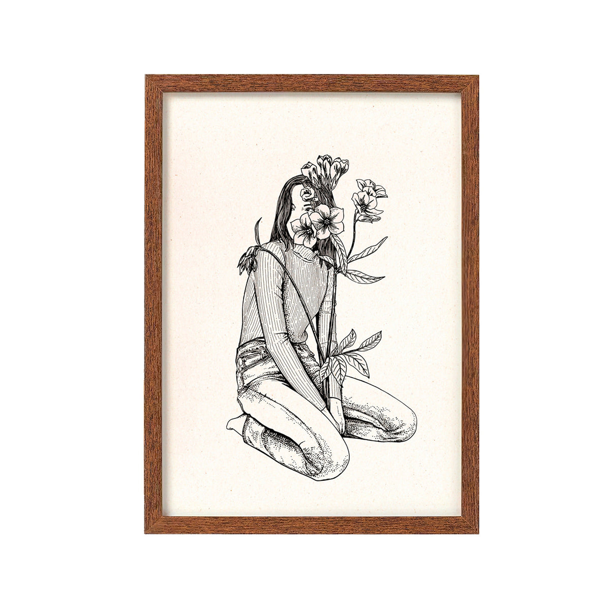 Print de Laura Agustí A4 - "Soft Bloom"