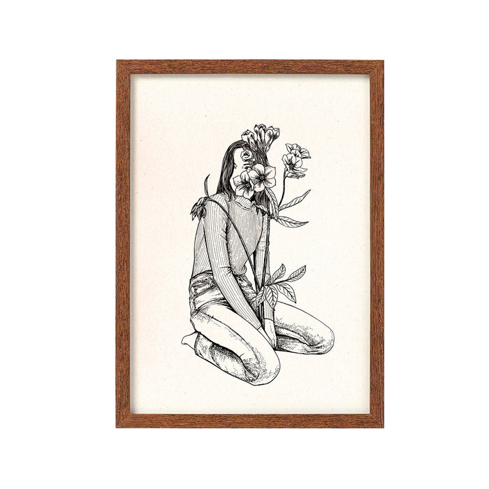 Print de Laura Agustí A4 - "Soft Bloom"