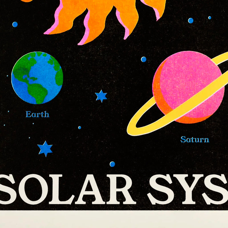 Print de Naomi Wilkinson A3 - "Solar System" 🌞🪐