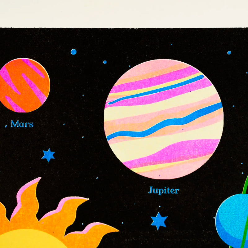 Print de Naomi Wilkinson A3 - "Solar System" 🌞🪐