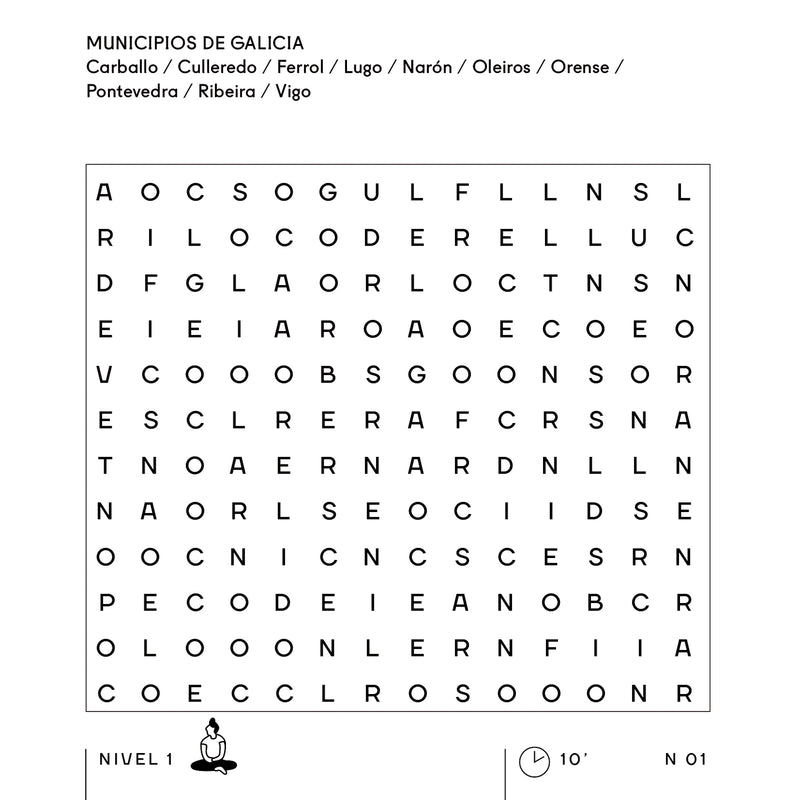 Pasatiempos - Sopas de letras para alimentar mentes inquietas