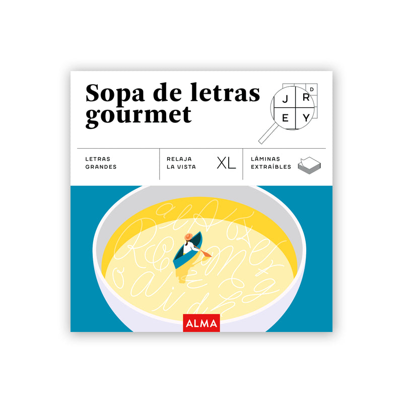 Pasatiempos - Sopas de Letras Gourmet XL