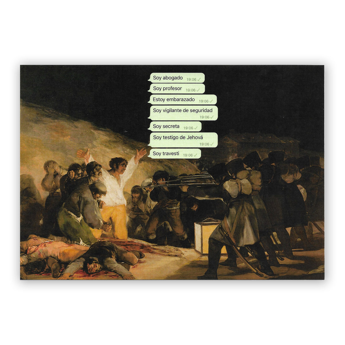 Print de La última croqueta A5 - "Soy Abogado Estoy Embarazado"