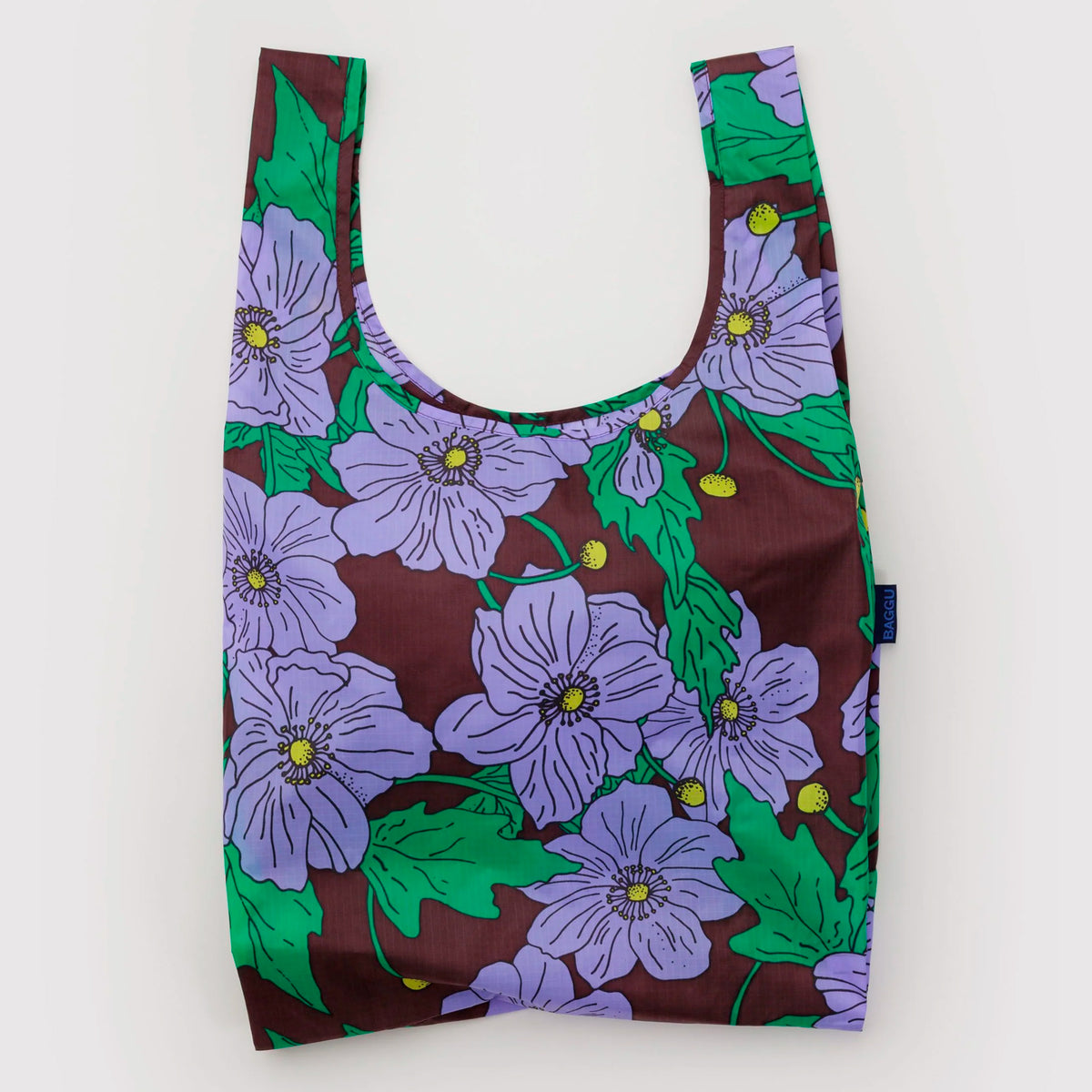 Bolsa Baggu - Maroon Poppy