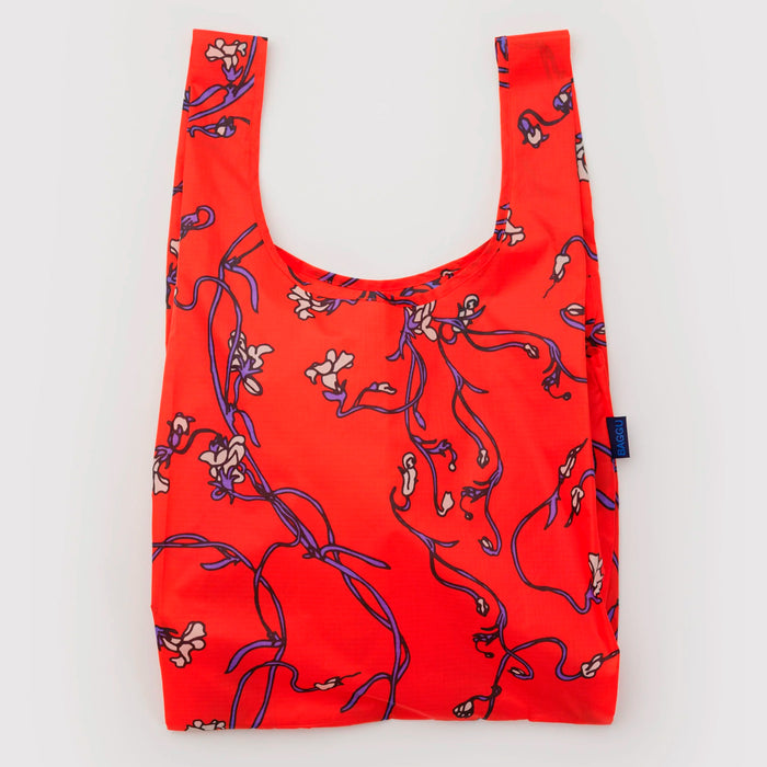 Bolsa Baggu - Red Snapdragon