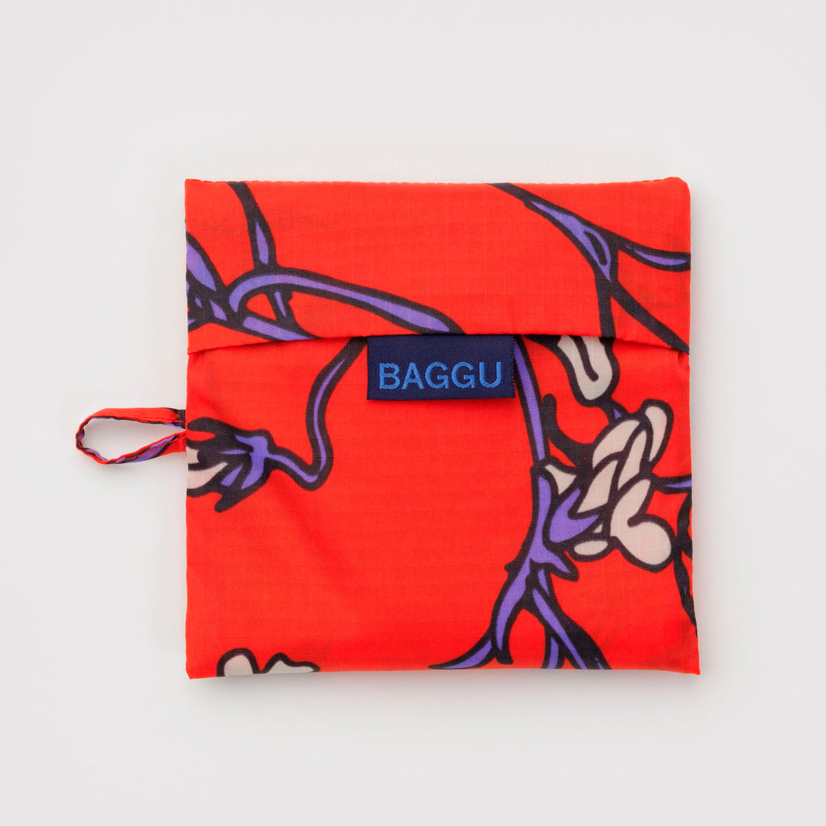 Bolsa Baggu - Red Snapdragon