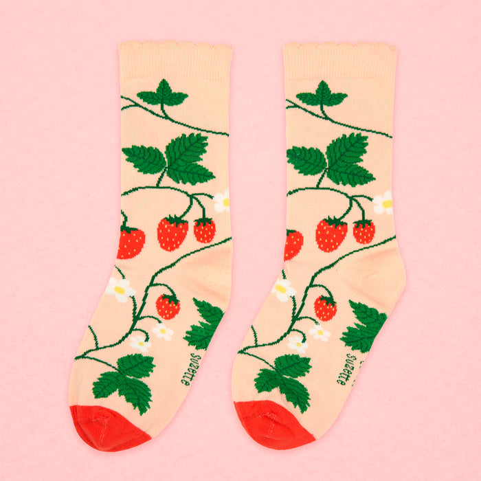 Calcetines - Planta de fresa 🍓