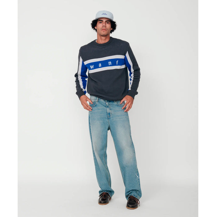 Suéter We Are Not Friends - Stripes Black