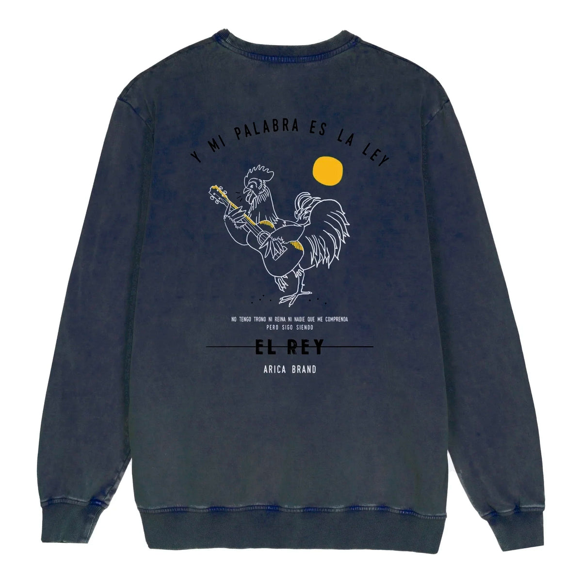 Sudadera Arica Brand - El Rey Blue 🐓
