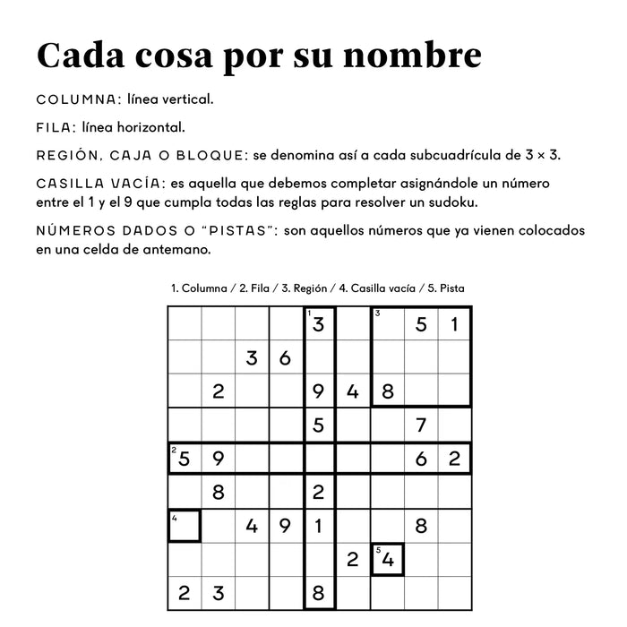 Pasatiempos - Sudoku nivel fácil para relajarse con los números