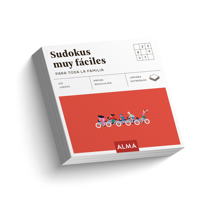 Pasatiempos - Sudokus muy fáciles para toda la familia