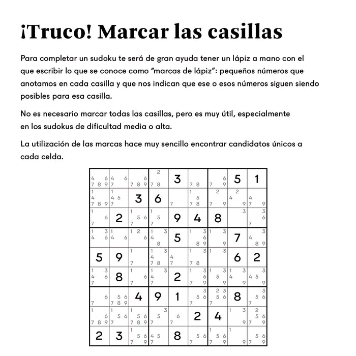 Pasatiempos - Sudokus muy fáciles para toda la familia