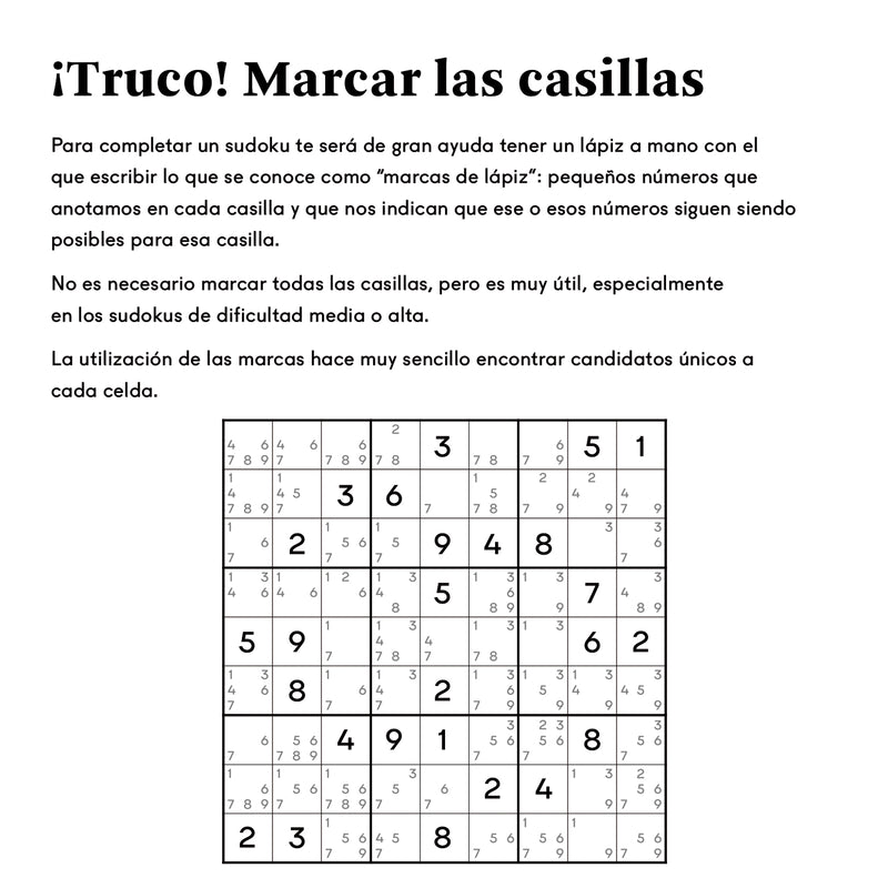 Pasatiempos - Sudokus muy fáciles para toda la familia