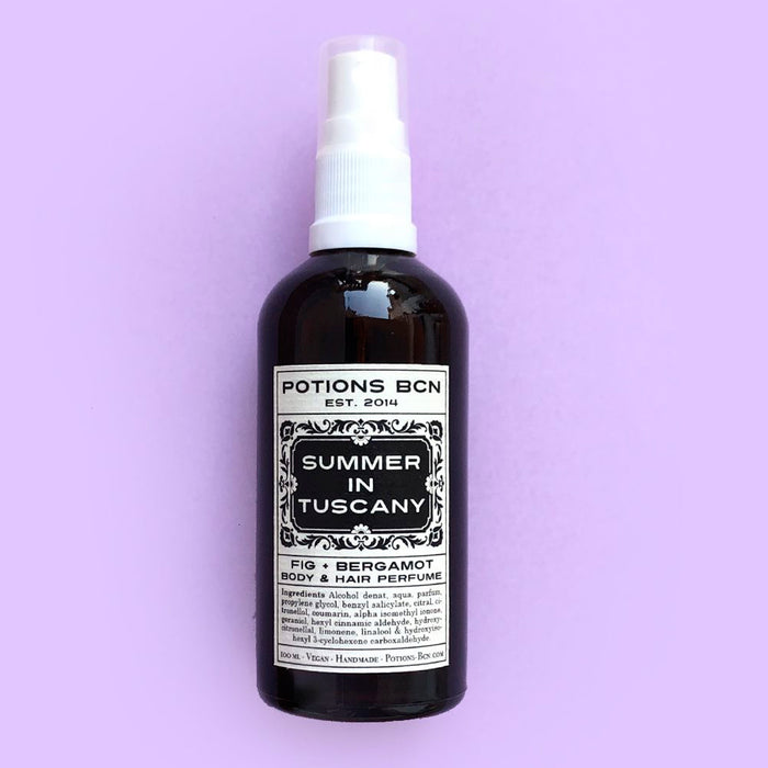 Perfume cuerpo y cabello Potions Bcn - Summer in Tuscany