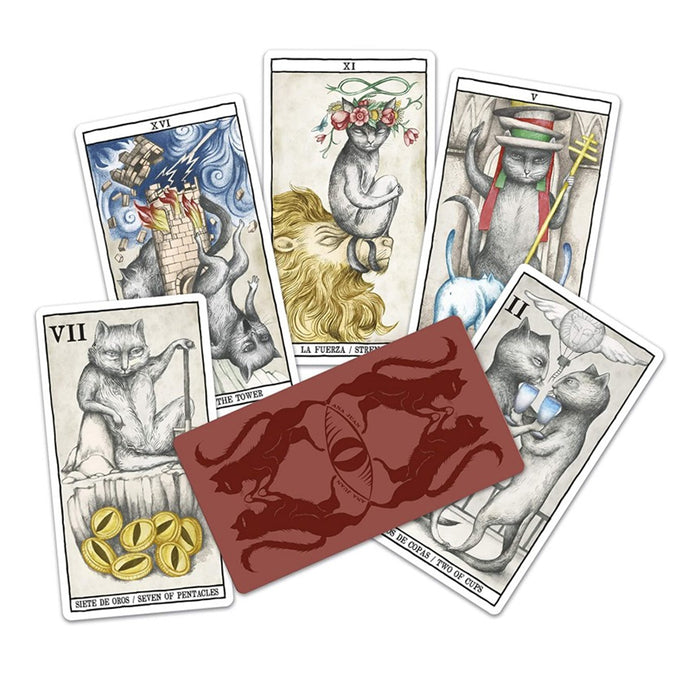 Baraja de Tarot - "Cats" de Ana Juan